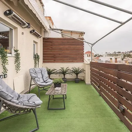 Petralona Stylish Penthouse Lejlighed *